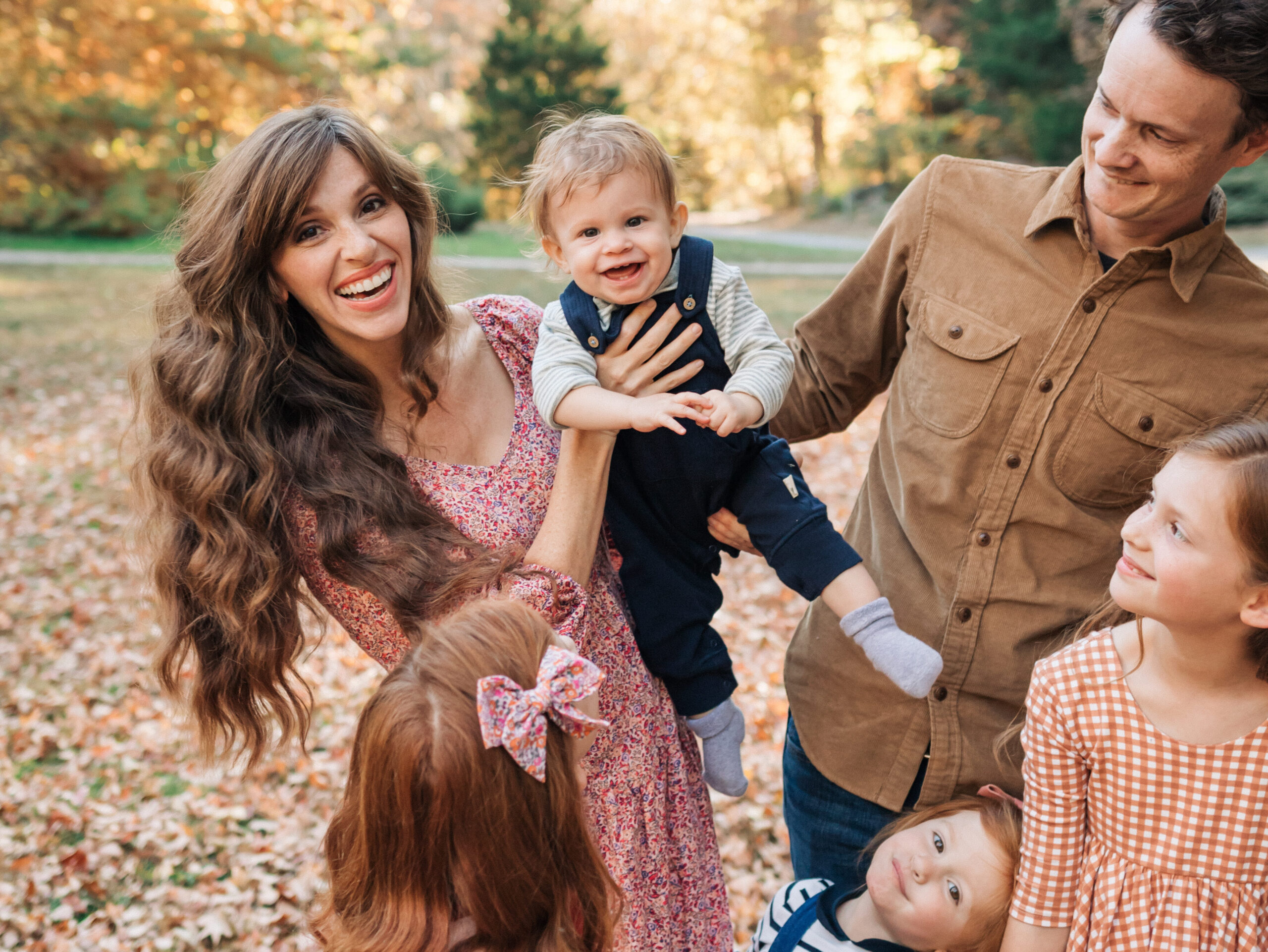 fall family photos in asheville north carolina