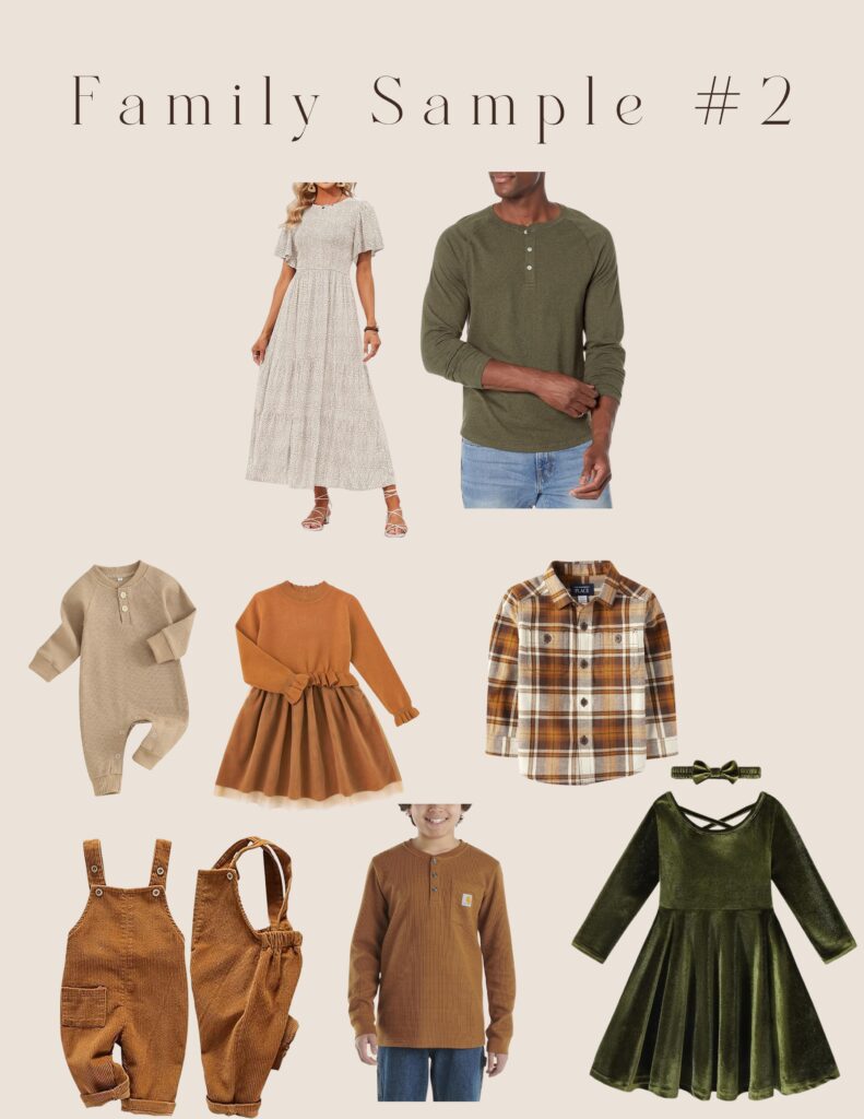 fall family outfit inspiration for photo sessions asheville nc