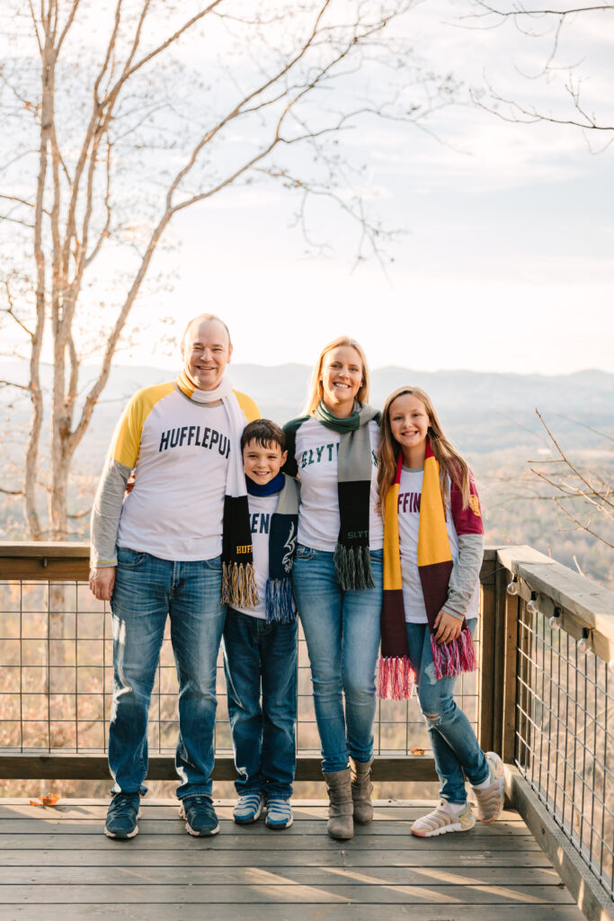 Family Photos at Wizards Hollow Airbnb at Asheville, NC Earth and Sky Dwellings Rentals with Family Photographer Rachel Marie Photography