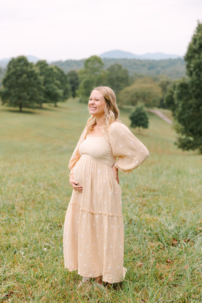 Maternity Photo Session at the Biltmore Estate in Asheville, NC