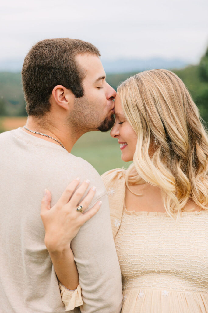 Pregnant Couple Maternity Session at the Biltmore Estate in Asheville, North Carolina with Rachel Marie Photography