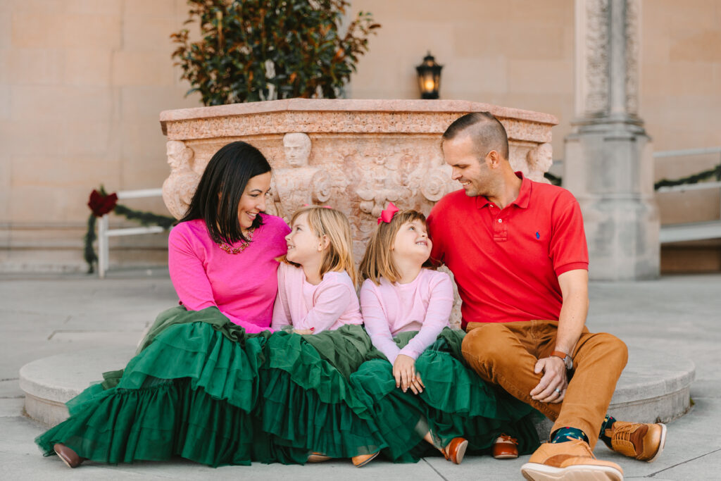 Asheville family photographer, Biltmore Estate Christmas Photographer, fall mini session