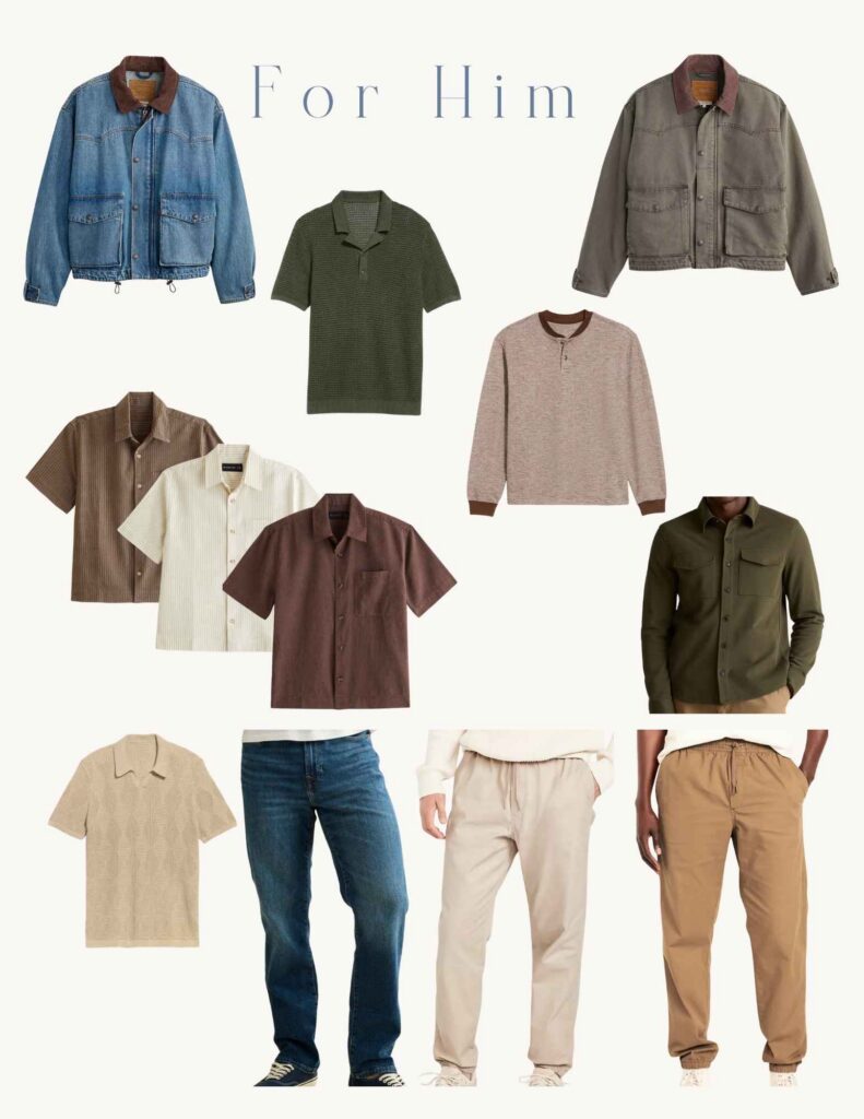 Fall Family Styling Guide with shoppable links to dress the whole family for Fall Photos this year in Asheville, NC!