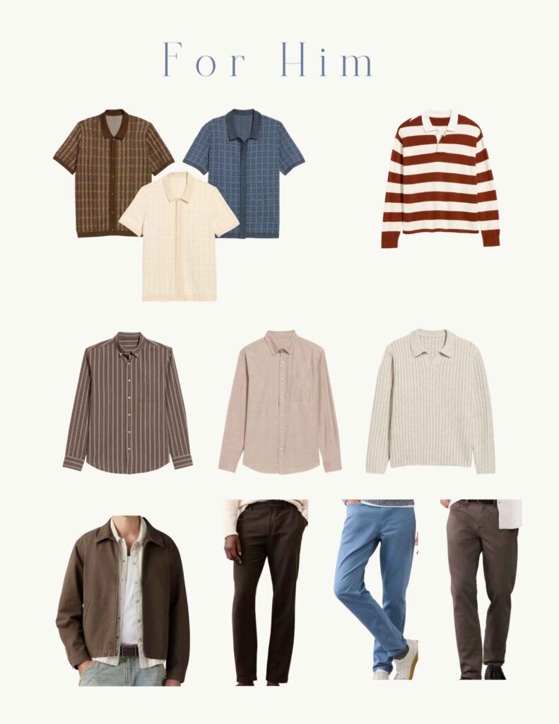 Fall Family Styling Guide with shoppable links to dress the whole family for Fall Photos this year in Asheville, NC!
