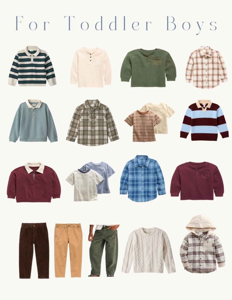 Fall Family Styling Guide with shoppable links to dress the whole family for Fall Photos this year in Asheville, NC!