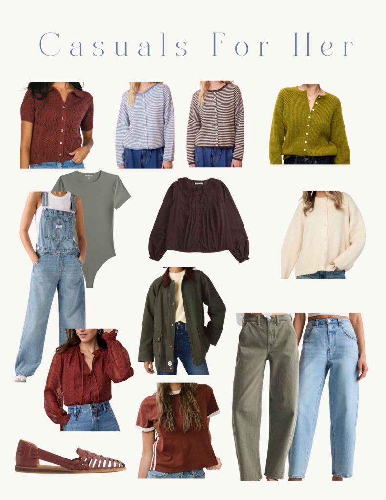 Fall Family Styling Guide with shoppable links to dress the whole family for Fall Photos this year in Asheville, NC!